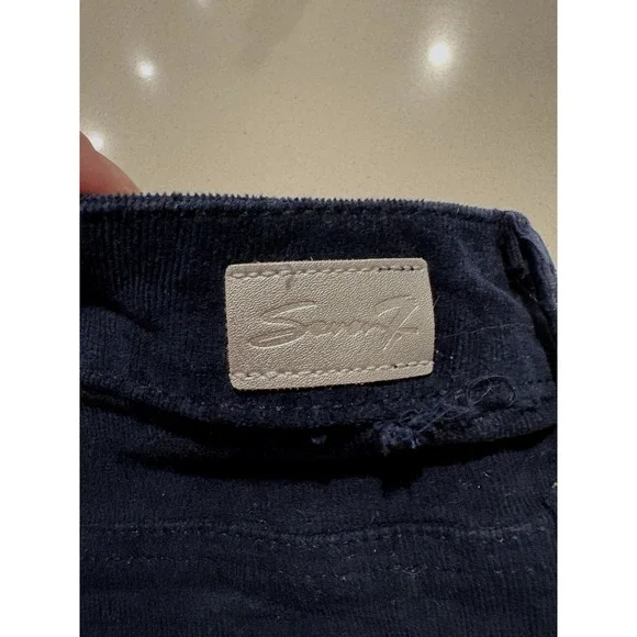 Seven 7 Women's Cordorouy Ultra High Rise Skinny Pants Sz 12 Stretch, Lot of 2 - Picture 3 of 14